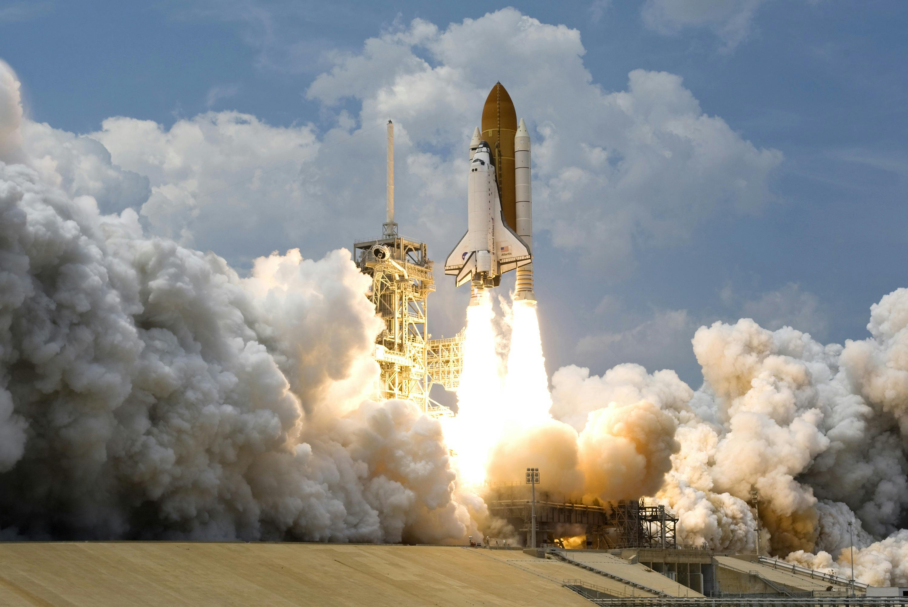 Rocket launch - launching your business forward